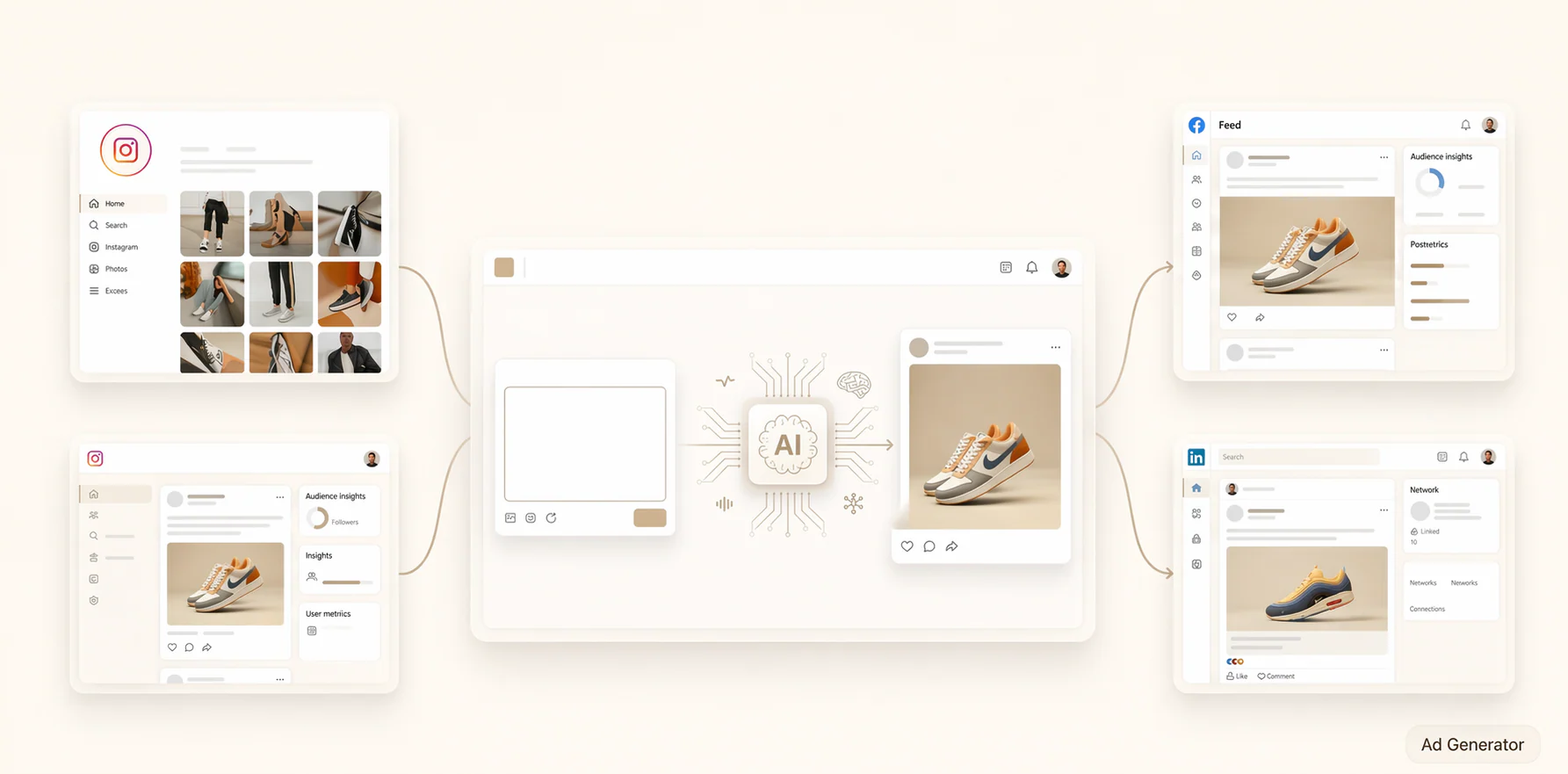 Ad Generator hero screenshot