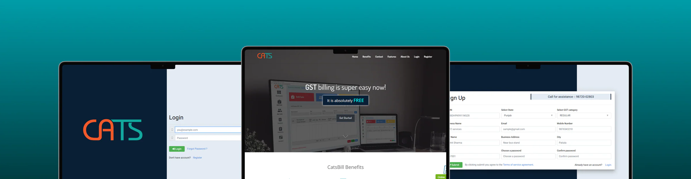 CatsBill product showcase